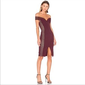 $595 NWT NICHOLAS Sz 4 Dress Beautiful Plum NEW
